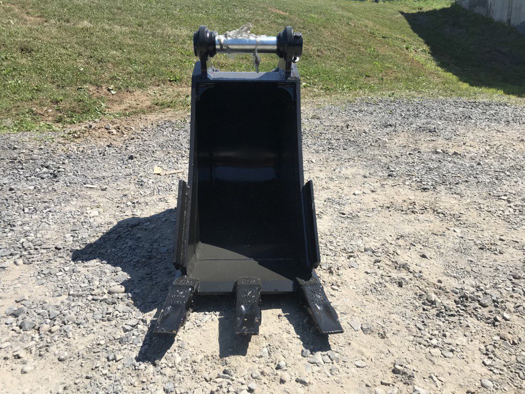 12" HD Tooth Bucket for 50CL Excavator with 45mm pins - Image 8