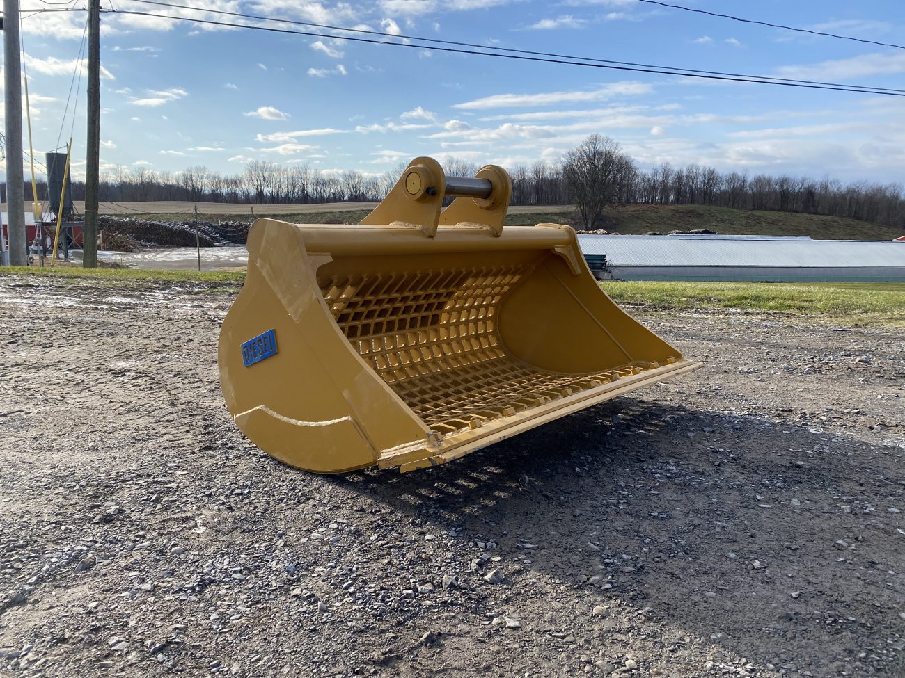 60'' Screening Bucket BOCE for 170CL Excavator with 70mm pins